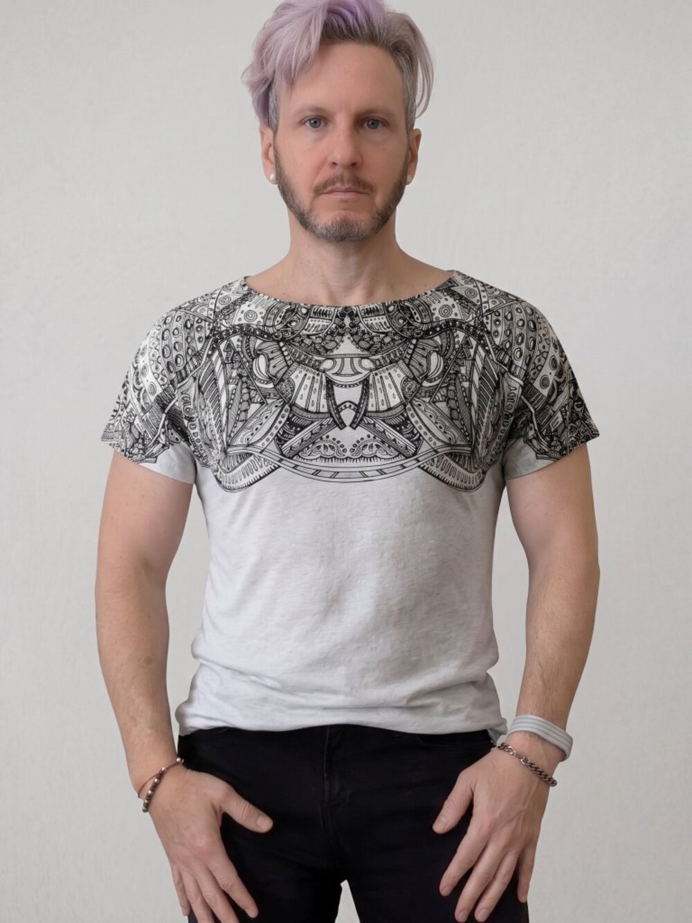 Diesel Black Gold - Artistic Tattoo T-shirt - Picture 1 of 6